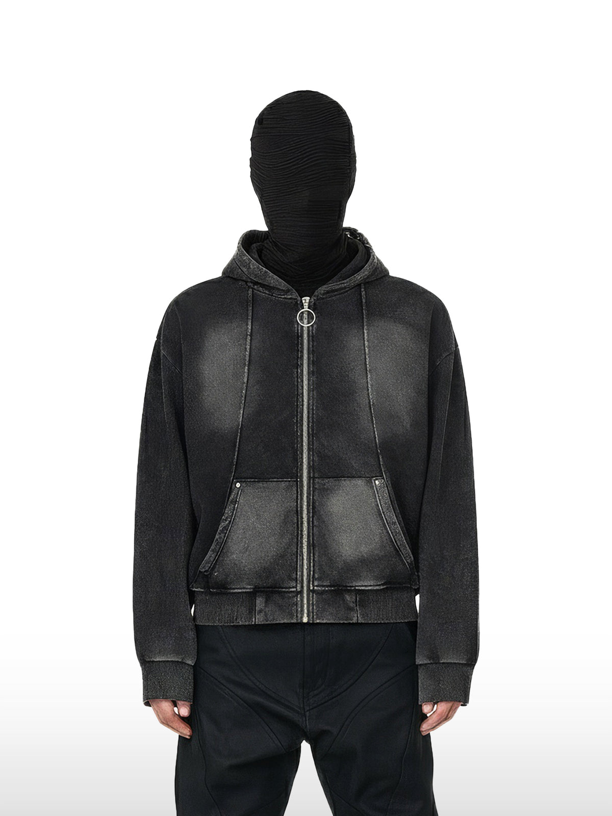Ring Pull Zip Hoodie