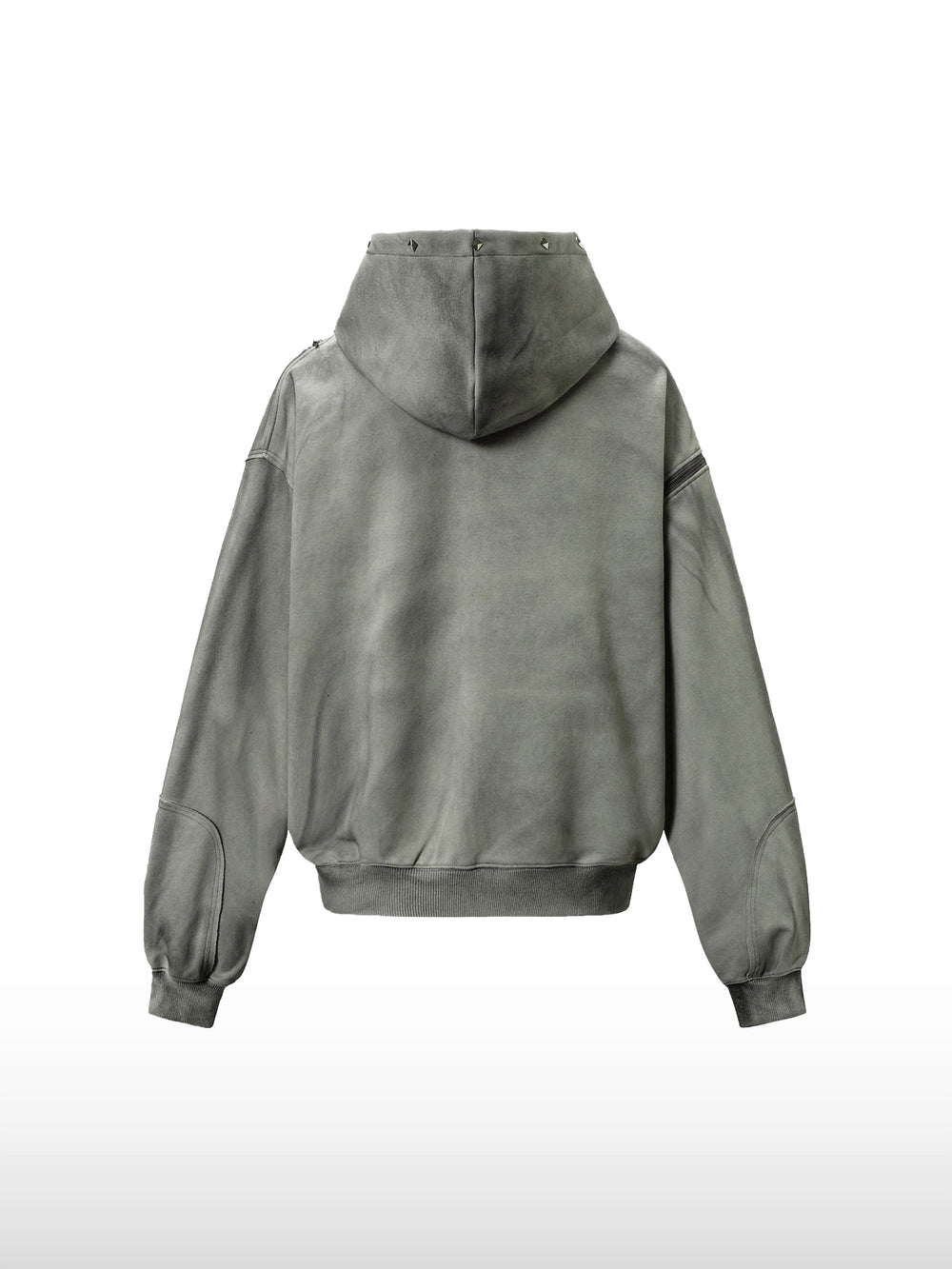Hoodie met klinknagels
