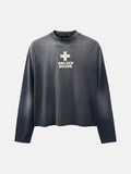 T-Shirt mit Schattenprint