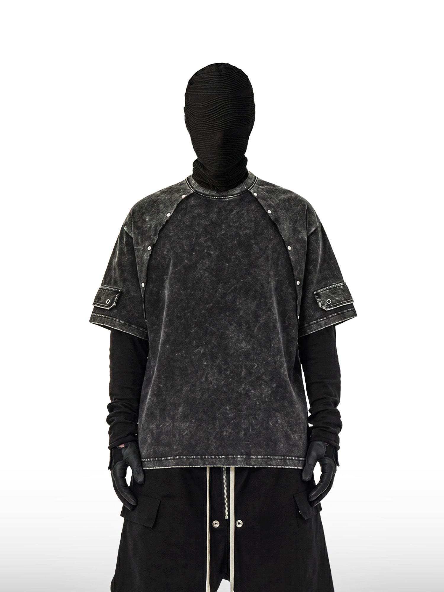 Shatter Point Gespijkerd T-shirt