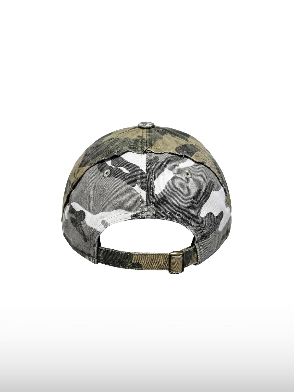Casquette camouflage à la pointe