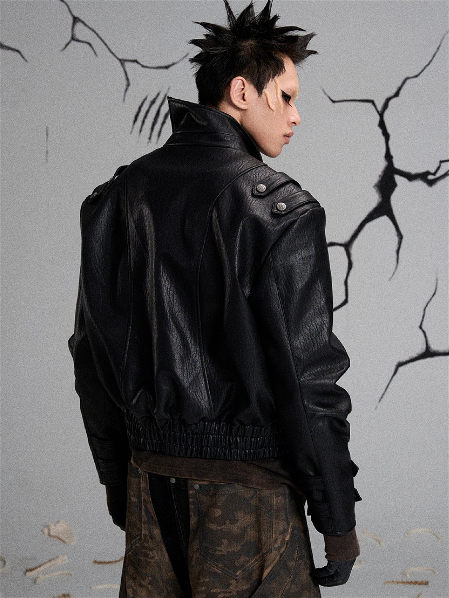 Spiral Biker Jacket