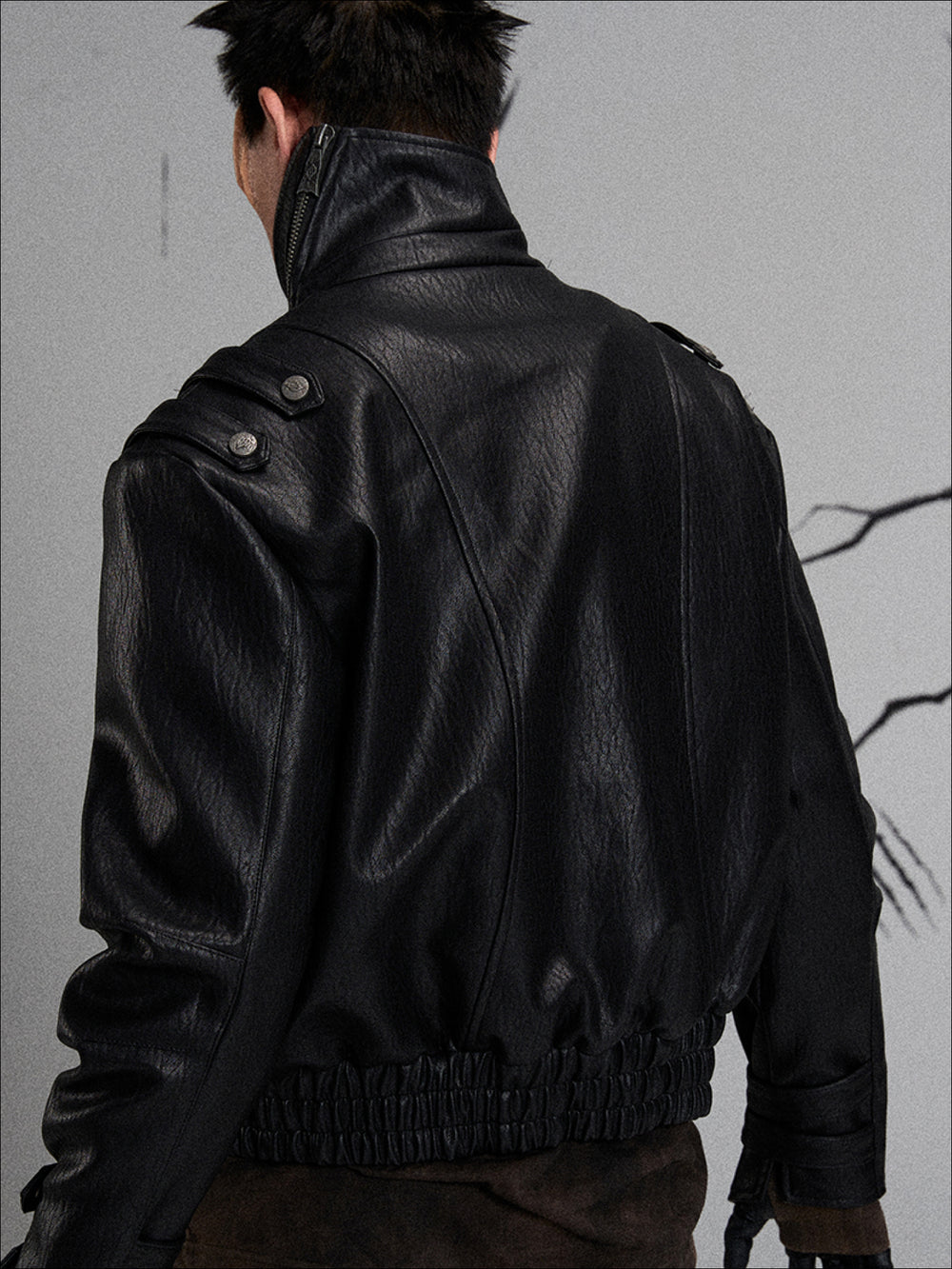 Spiral Biker Jacket