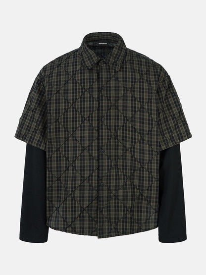 Camisa St. A Cuadros Acolchada