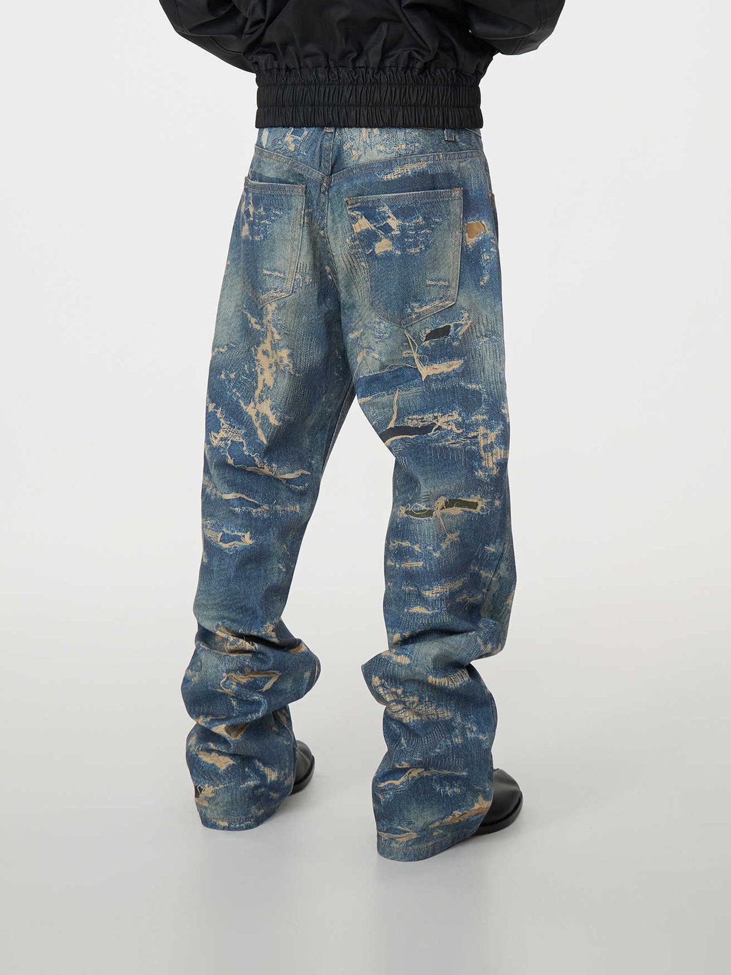 Stressed Art Jeans