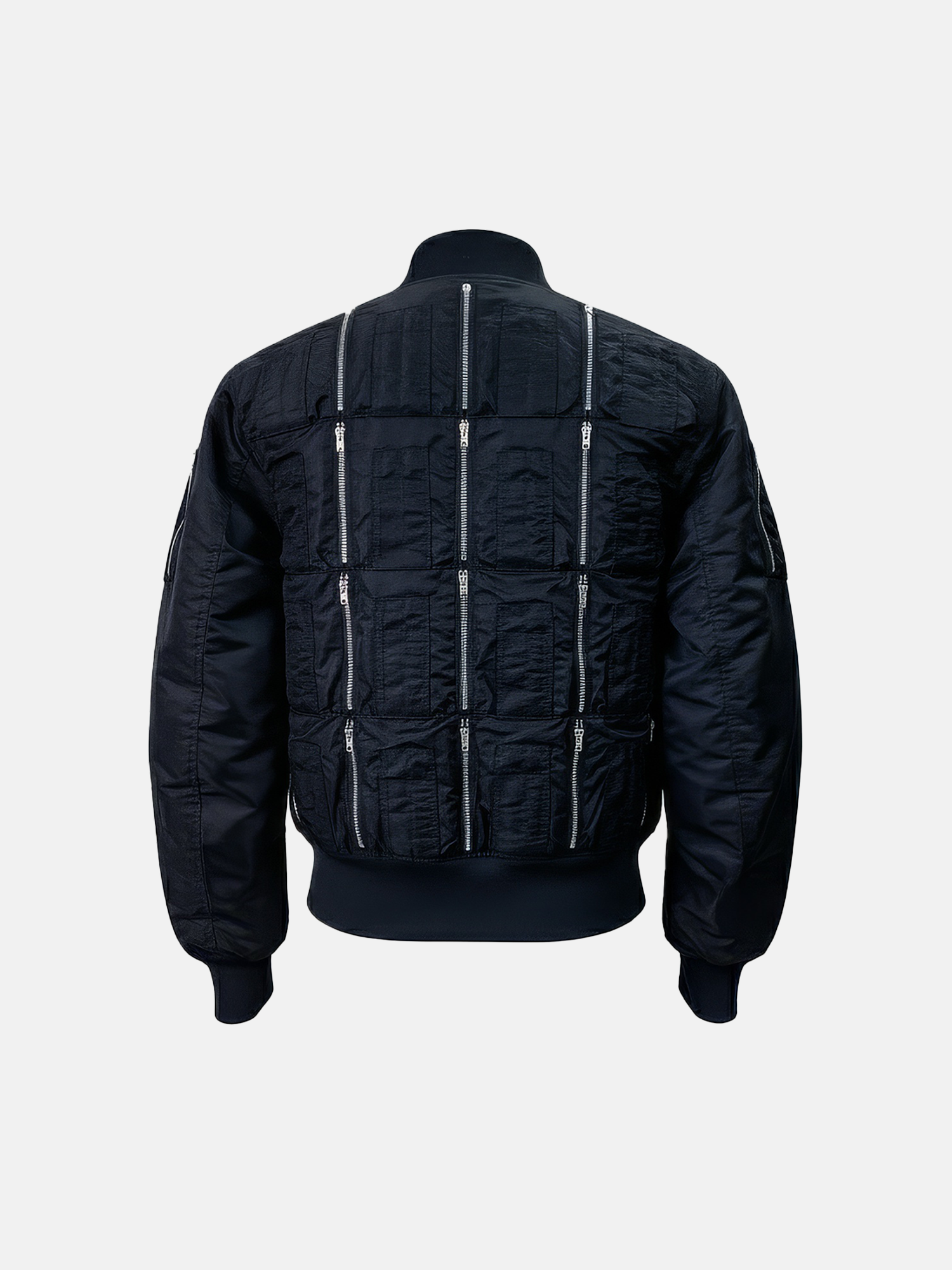 Cazadora Bomber Zipper Back