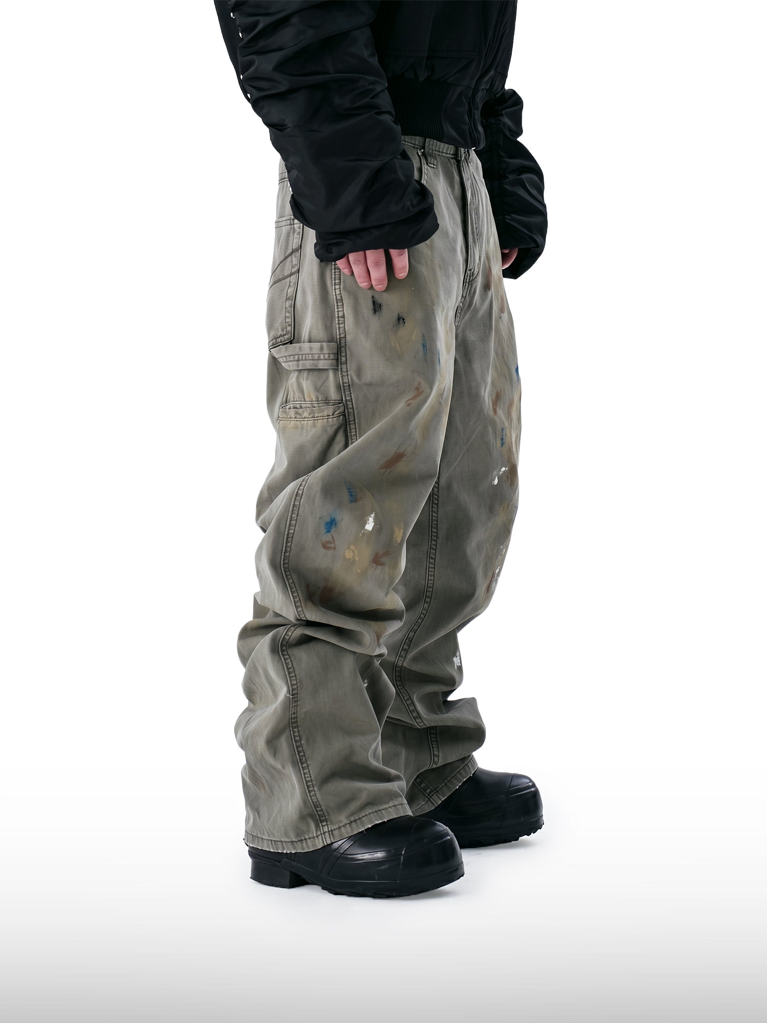 Vintage canvasbroek