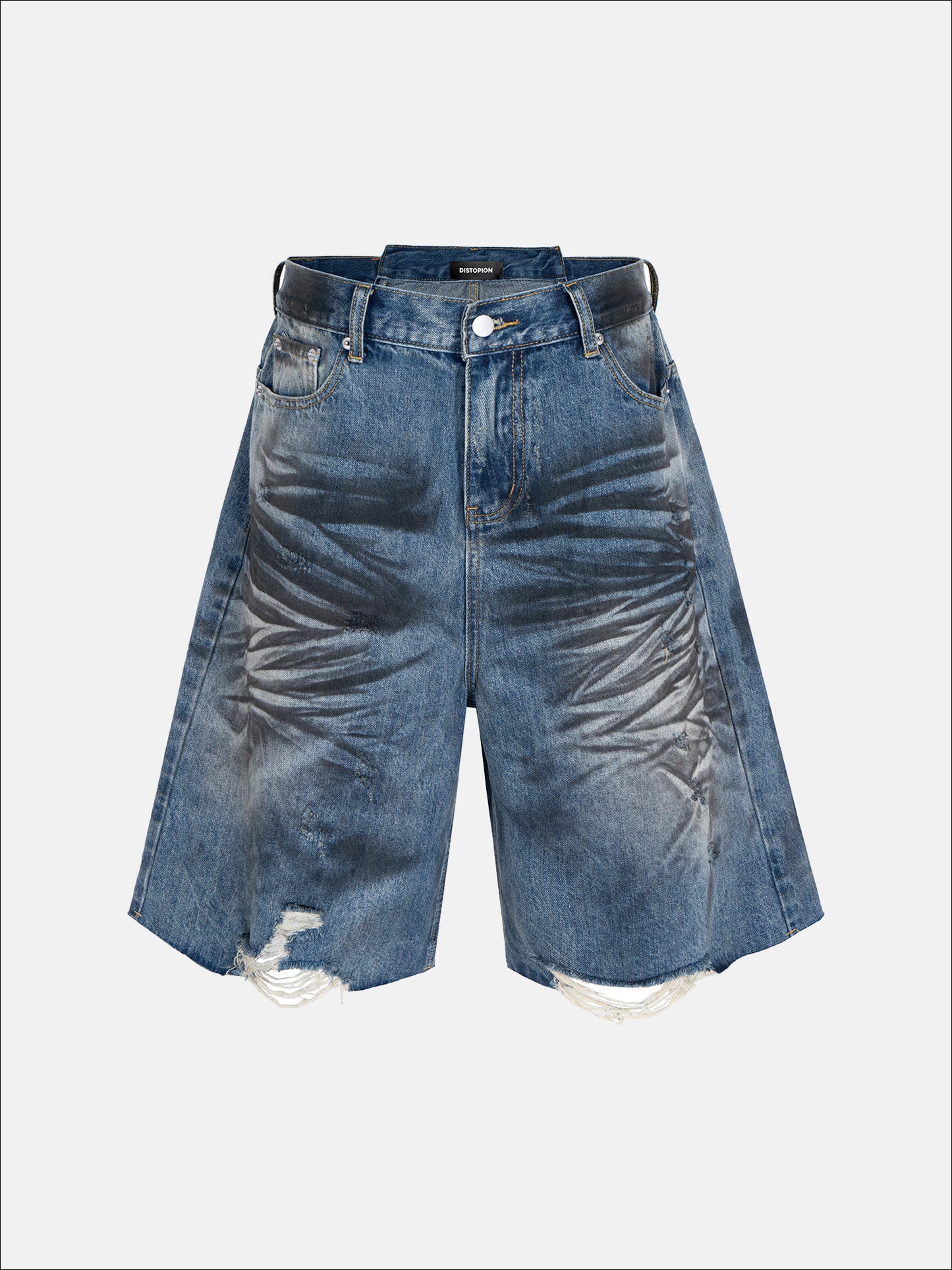 Pantaloncini vintage in difficoltà