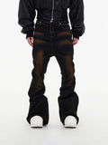 Vaskede Flare Jeans