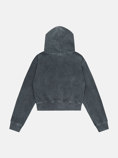 Washed Gothic Hoodie