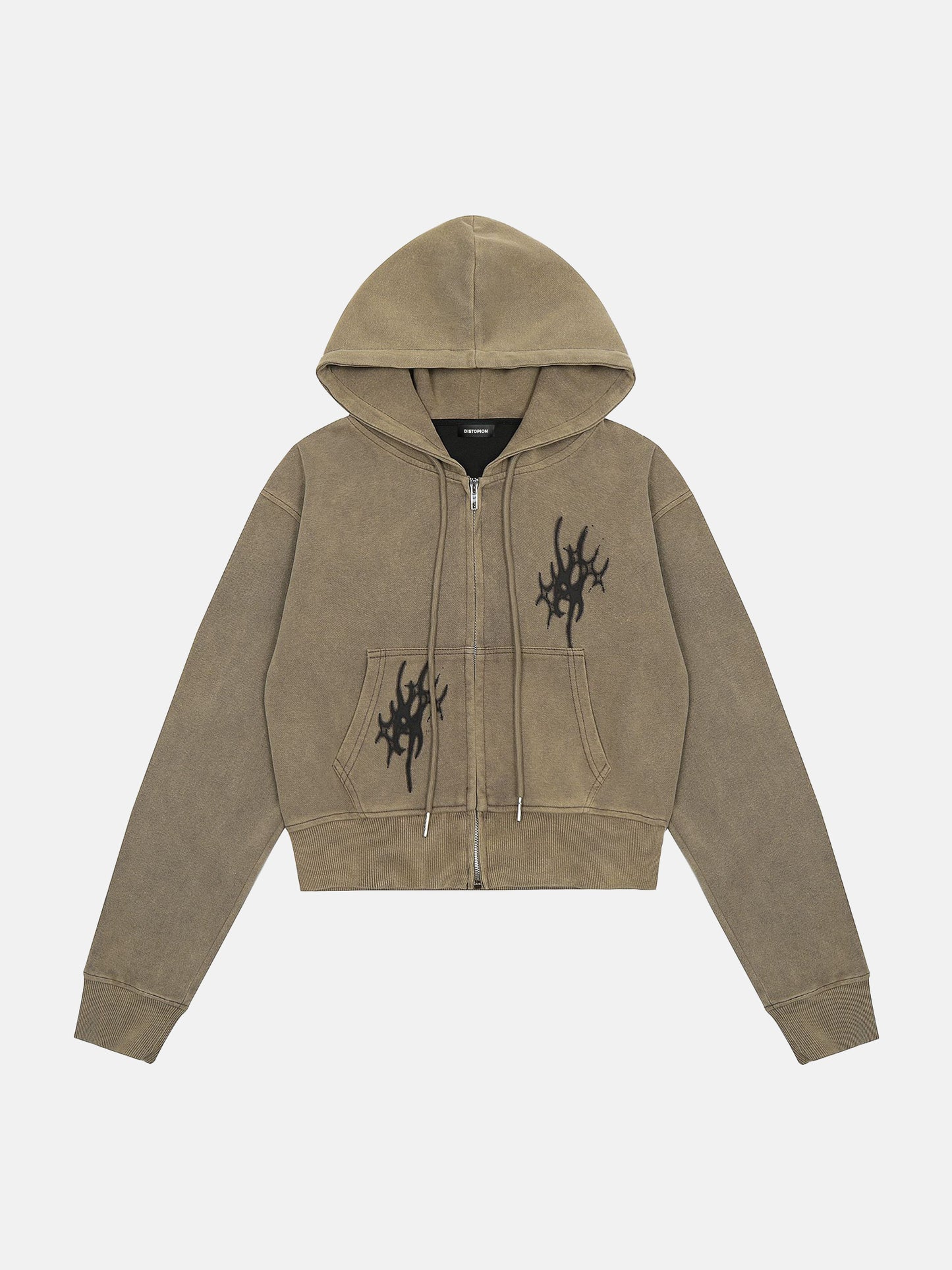 Washed Gothic Hoodie