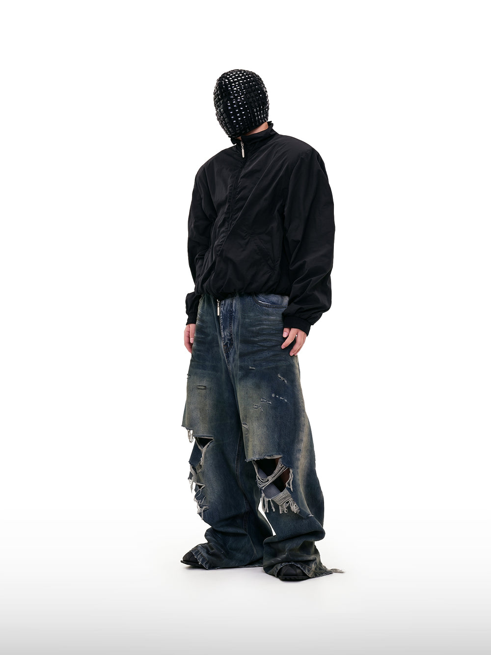 Wrecked Wide Jeans